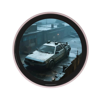 Dynamic Electronic Anime Badge - Touch-Control Digital Display for Photos, GIFs & Videos