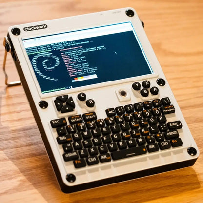 ClockworkPi uConsole V3.14 DevKit - Retro Open-Source Handheld Console with HDMI 2.0 Output, Unassembled