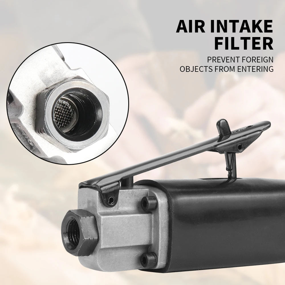 1/4 Inch Pneumatic Reciprocating Saw - Portable Air Cutting Tool for Automotive, Metal & Woodworking Projects
