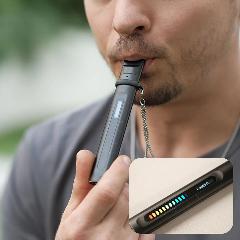 Smart Breathing Training Device - Guided Respiratory Muscle Exercise Assistant