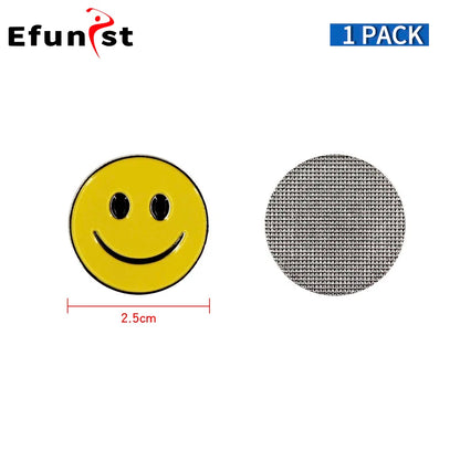 Alloy Golf Ball Marker and Hat Clip Set - Assorted Styles for Men and Women, Magnetic Golf Cap Clips and Accessories