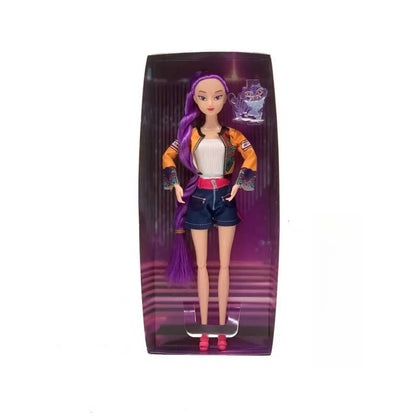 HOT K-Pop Demon Hunters Doll Toys – Rumi, Mira & Zoey Action Figures, Princess Baby Girl Plastic DIY Toy for Girls