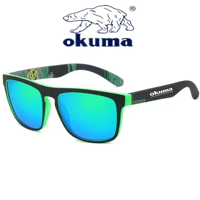 Okuma Polarized Sunglasses UV400 — Men & Women Outdoor Sunglasses for Hunting, Fishing, Driving & Biking, Optional Box