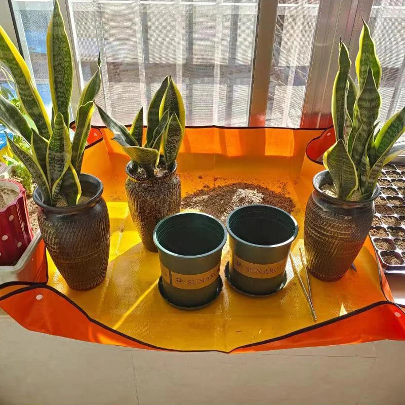 Waterproof Foldable Garden Mat – Potting Pad for Flowerpot Transplanting, Soil Mixing & Plant Pruning Tool