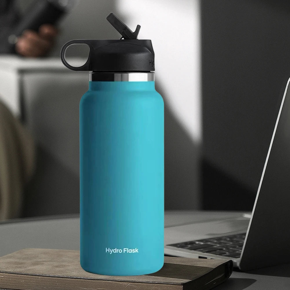 40oz Insulated Water Bottle – Stainless Steel Vacuum Flask, Keeps Drinks Hot & Cold, Flex Cap
