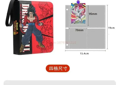 Anime Dragon Ball Card Album – 400/900pcs Storage Binder for Vegeta IV Game Cards, Kids Gift