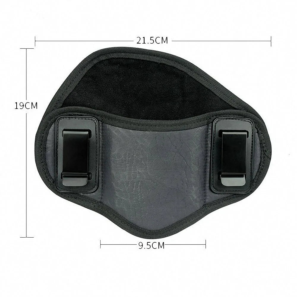 Tactical PU Leather Concealed Gun Holster – Universal Fit for Glock, Sig Sauer, Beretta & Similar Pistols – Hunting Waist Carry Pouch