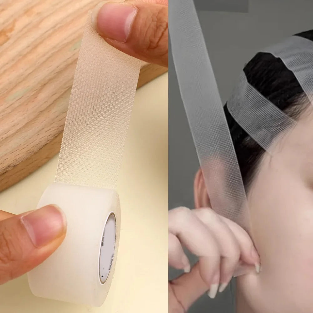 8M PE Facial Lifting Tape Roll – Breathable Wrinkle-Covering, Double Eyelid and Cosplay Makeup Tape