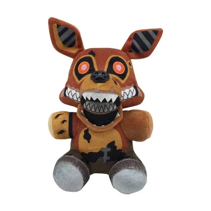 Five Nights at Freddy’s Plush Toy Set – Cute FNAF Stuffed Dolls Bonnie, Bear, Foxy & Freddy for Kids Gift