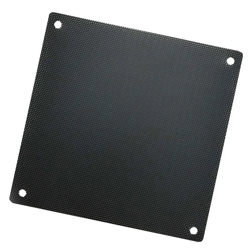 5PCS Cuttable PC Fan Dust Filters (80mm/90mm/120mm/140mm), Black PVC Ultra-Fine Mesh Dustproof Covers for Computer Cooling Case Protection
