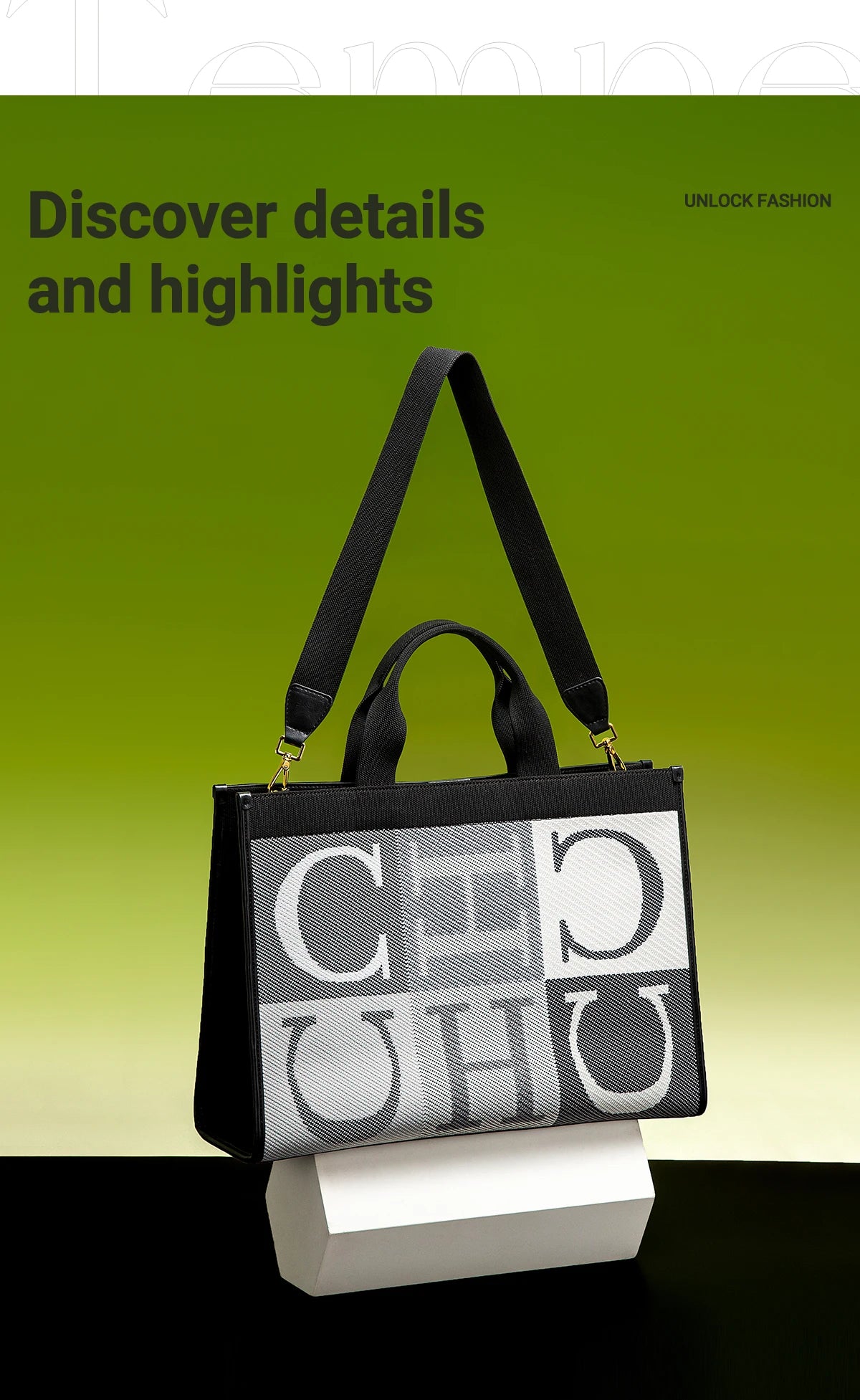 CHCH Women's Shopping Bag 2025 – New Eco-Friendly Flyknit Simple Mommy Bag