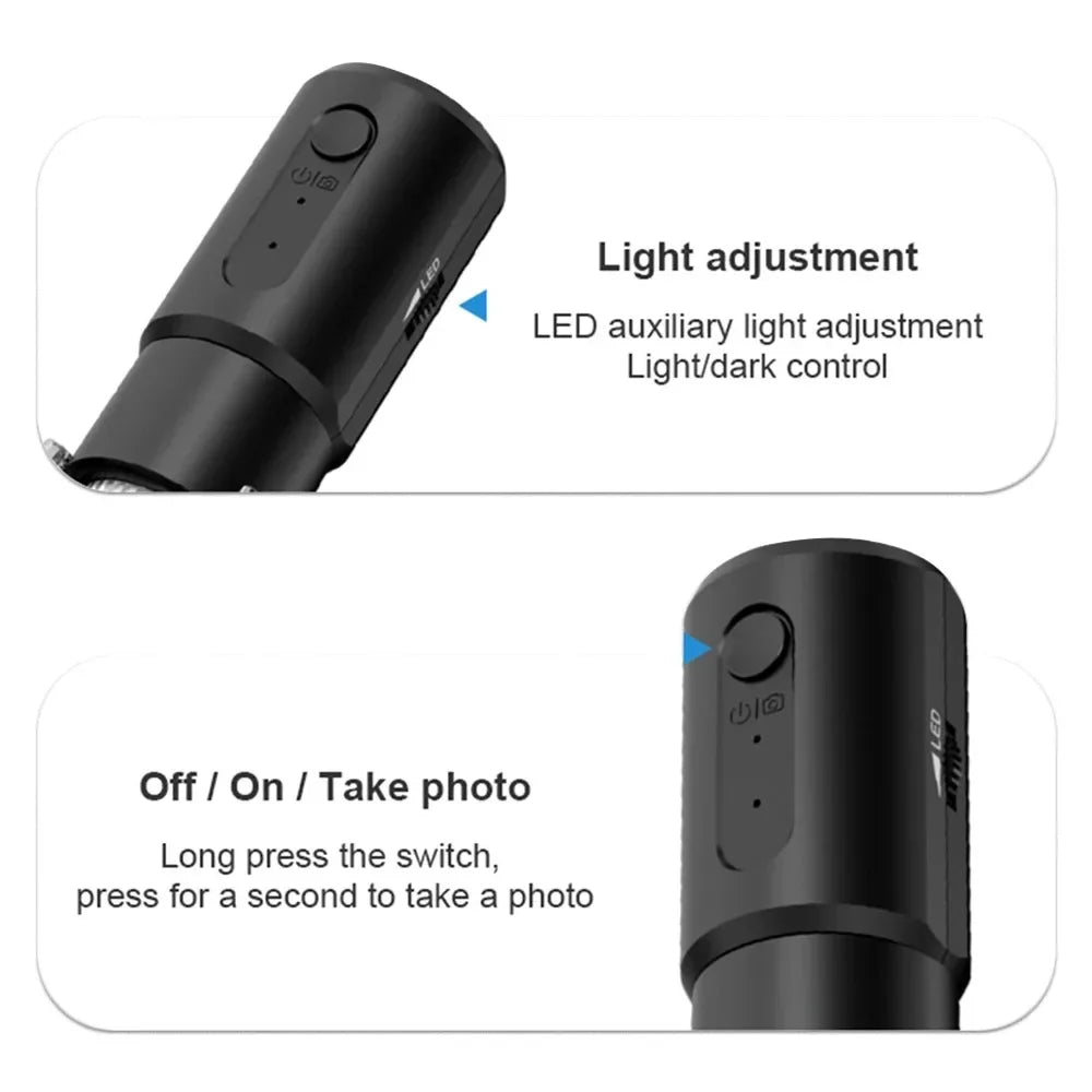 Portable 1000x Digital WiFi Wireless Microscope & Skin Scalp Analyzer for Mobile Phone Connection