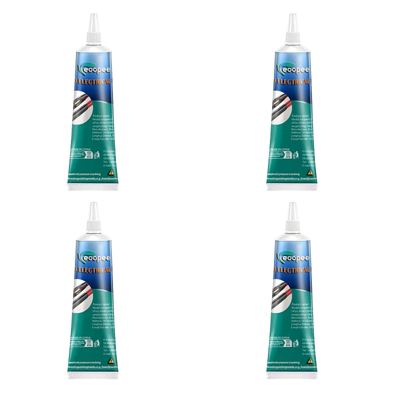 Liquid Waterproof Electrical Tape - Quick-Drying Black Epoxy Sealant Glue for Wire and Cable Insulation and Home Repairs