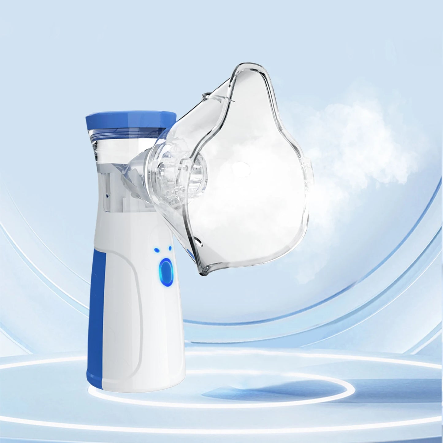 Revitalize 2-in-1 Facial Steamer & Humidifier — Nano Ion Mist, Skin + Air Moisturizer w/ Water Tank