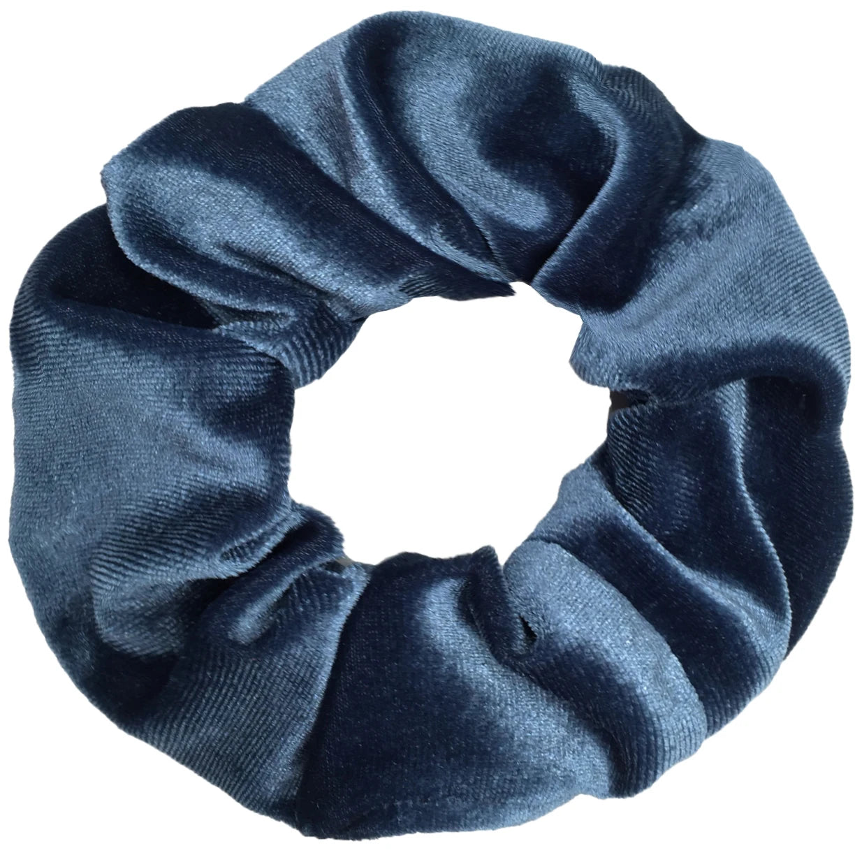 10/6/1Pcs Velvet Hair Scrunchies Set for Women – Solid Color Elastic Ponytail Hair Bands & Headband Accessories (Black Pack)
