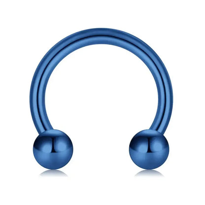 Stainless Steel Nose & Septum Rings – 12G/14G/16G/20G Piercings for Women & Men, Helix & Body Jewelry