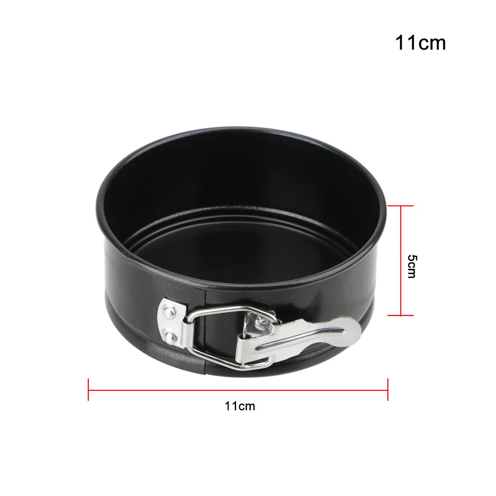 Removable Bottom Round Cake Pan – Carbon Steel Non-Stick Bakeware for Baking Cakes