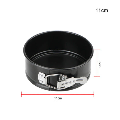 Removable Bottom Round Cake Pan – Carbon Steel Non-Stick Bakeware for Baking Cakes
