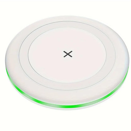 30W Wireless Charger Stand with LED Light - Fast-Charging Base for iPhone 8–17 Series, Samsung Galaxy S25/S26 and Xiaomi Devices