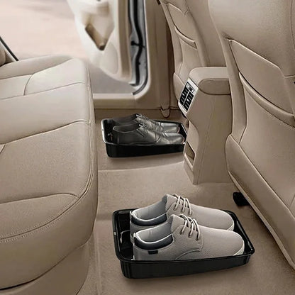 Car Shoe Storage Tray – Multifunctional Vehicle Organizer Under Seat Container Box