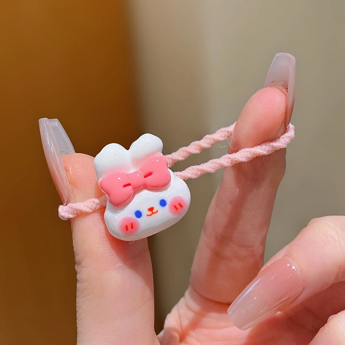 30-Piece Cute Cartoon Hair Bands for Girls - Colorful Children’s Elastic Hair Ties for Everyday Hairstyles