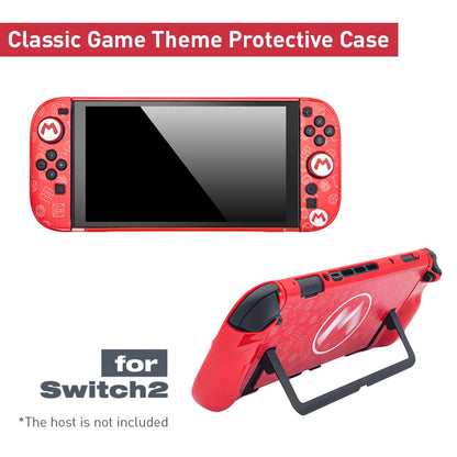 Hard Shell Protective Case for NS Switch 2 — Dockable Thin Cover Skin Game Console Accessory