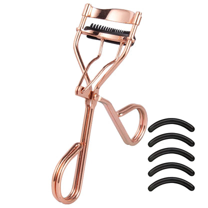 Professional Eyelash Curler with Replacement Pads – Precision Lash Curling Makeup Tool for Women