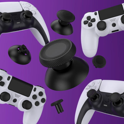 eXtremeRate ThumbsGear V3 — Interchangeable Ergonomic Replacement Thumbsticks for PS5 & PS4 Controllers