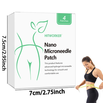 Nano Microneedle Skin Patches - 4PCS High-Absorption Skin Care & Body Firming Patches