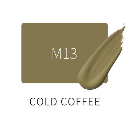 3ml Milk Tea Pigment Ink – Semi-Permanent Makeup Colors for Eyebrow, Eyeliner & Lip Microblading