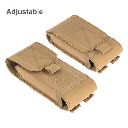 Tactical MOLLE Carrying Bag - Small Items, Hunting, Shooting, Outdoor Camping, EDC Waist Bag and Mobile Phone Bag