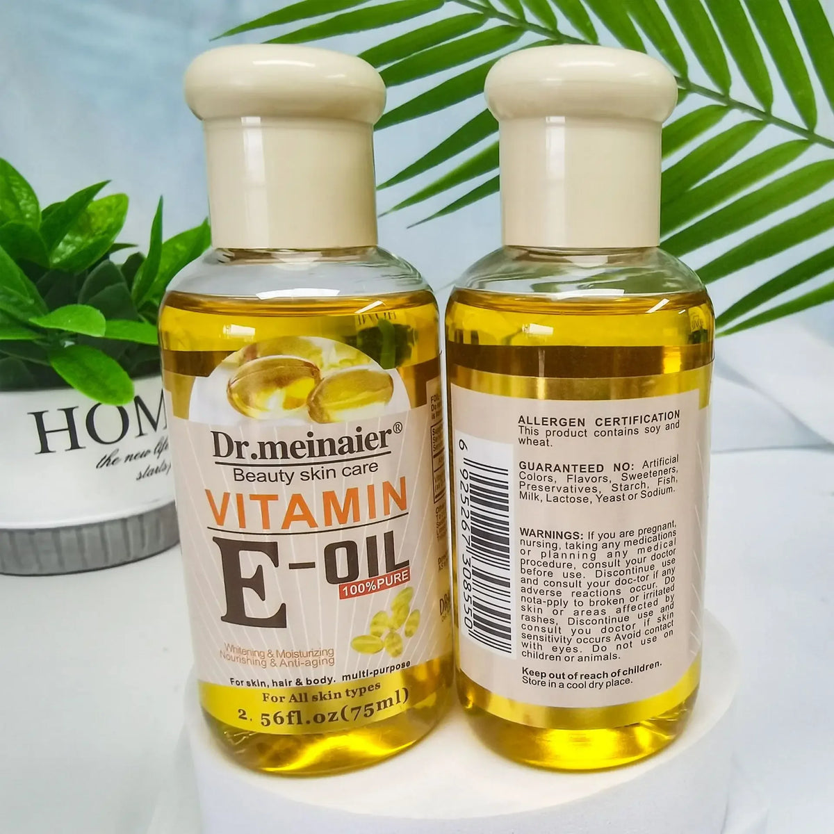 Vitamin E Facial Essence Oil 75ml – Moisturizing Skin Care Serum for Pore Care, Fine Lines & Radiant-Looking Skin