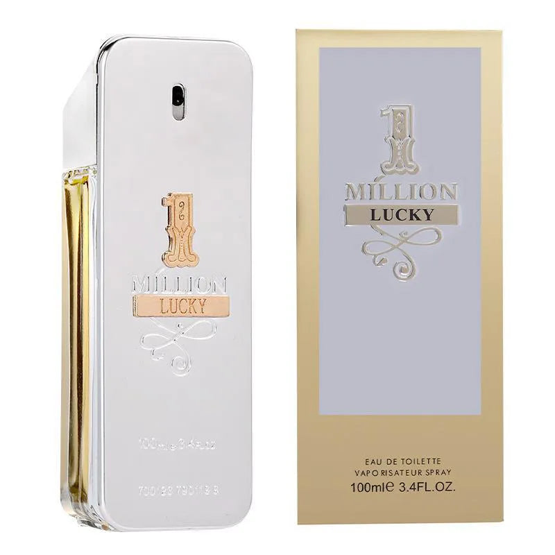 Hot Million Gold Perfume for Men & Women, Seductive Leather Notes, 100ml Valentine's Day Gift