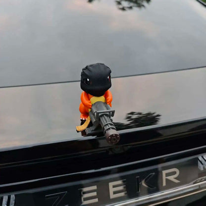 9cm Pokemon Charmander Car Figurine - Funny Dashboard Decoration Toy