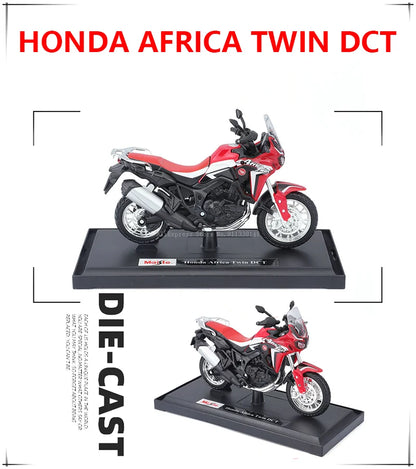 Maisto 1:18 Alloy Motorcycle Model – Yamaha MT-07/MT-10, Ducati, Kawasaki, KTM, Suzuki, BMW