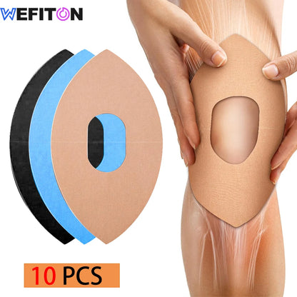 10PCS Kinesiology Tape for Knees - Waterproof Elastic Breathable Latex-Free Athletic Sports Tape for Fitness & Running