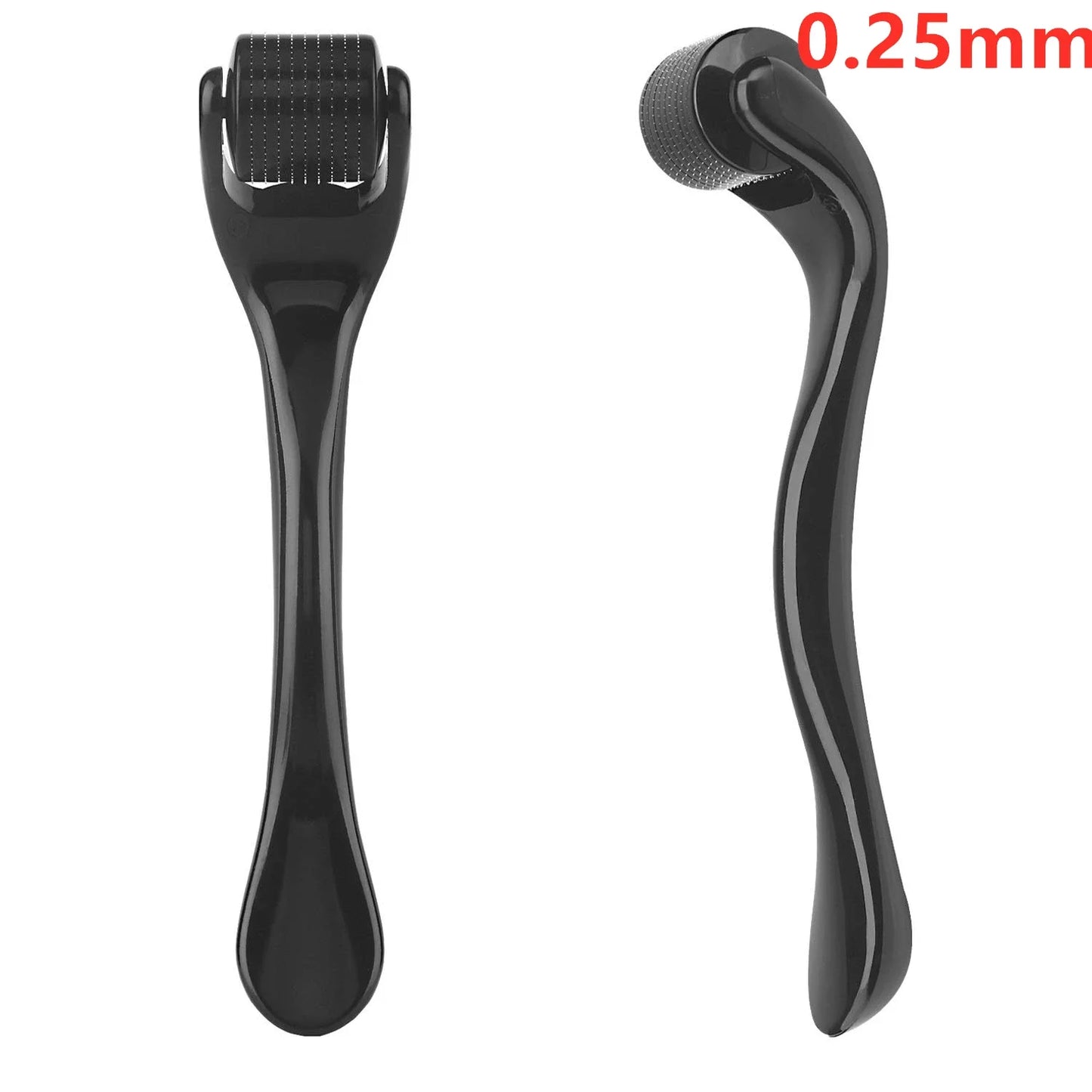 Microneedle Derma Roller - 540-Needle Facial, Body & Beard Skin Roller 0.2-0.3mm