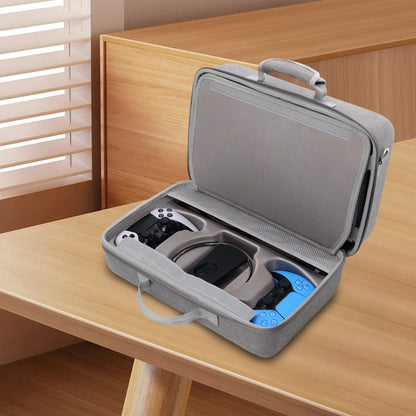 Protective Carrying Case for PS5 Slim – Storage Bag for Console, Controllers & Accessories for PlayStation 5 Slim
