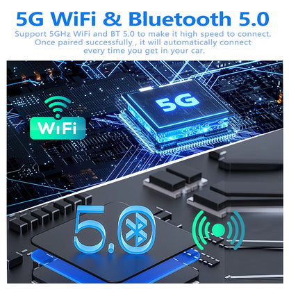 2-in-1 Wireless CarPlay & Android Auto Dongle – Type-C USB Bluetooth WiFi Adapter for Chevrolet, Citroen, Buick, Cadillac, Chery, VW