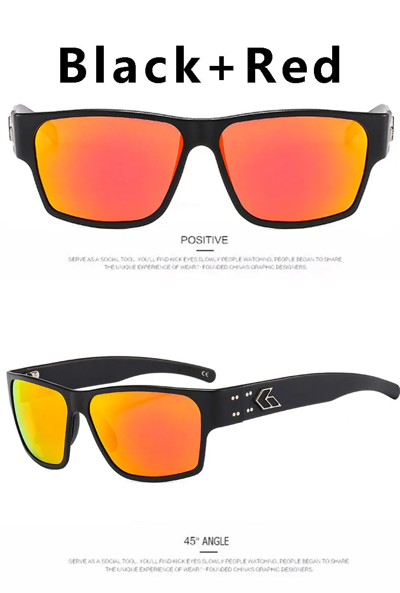 DELTA Men’s Polarized Sunglasses — Aluminum Magnesium Driving Glasses with UV400 Protection