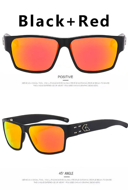 DELTA Men’s Polarized Sunglasses — Aluminum Magnesium Driving Glasses with UV400 Protection