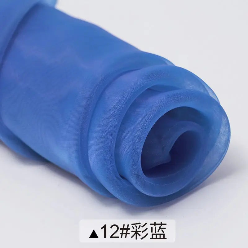 Sheer Organza Fabric Roll - Wedding Party Decoration Material For Romantic Birthday And Event Decor