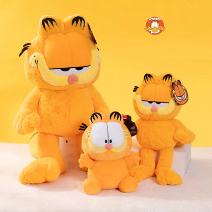 Original Garfield Family Plush Toys — Kawaii Soft Stuffed Garfield & Odie Dolls for Kids