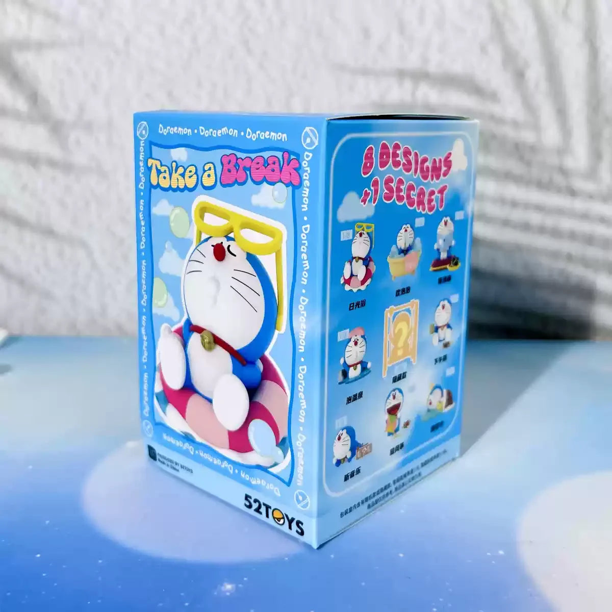 Genuine Doraemon Take a Break Series Blind Box Figures – Kawaii Anime Desktop Decor Toy, Room Ornament & Birthday Gift Collectible