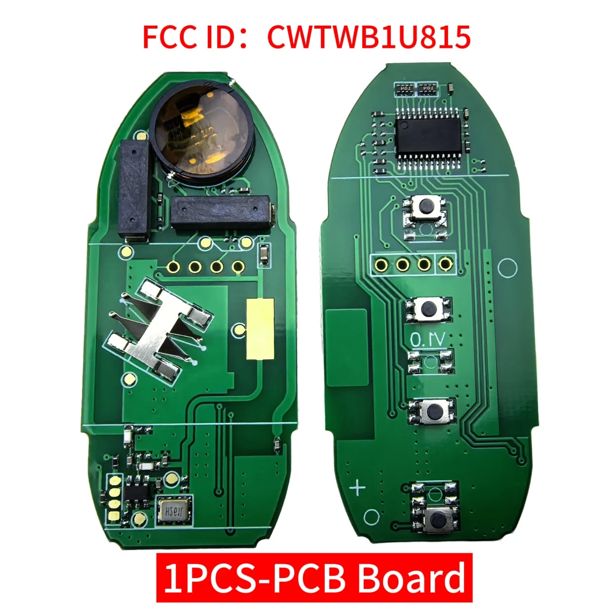 Jingxin CWTWB1U815 Smart Key & Board with 4BT 315MHz ID46-PCF7952 Chip – Compatible for Nissan Sunny, Teana, Sylphy, Sentra, Versa Car Key Shell