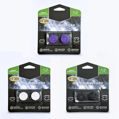 2PCS Xbox One & Series X/S Performance Thumb Grip Caps – Silicone Analog Stick Covers