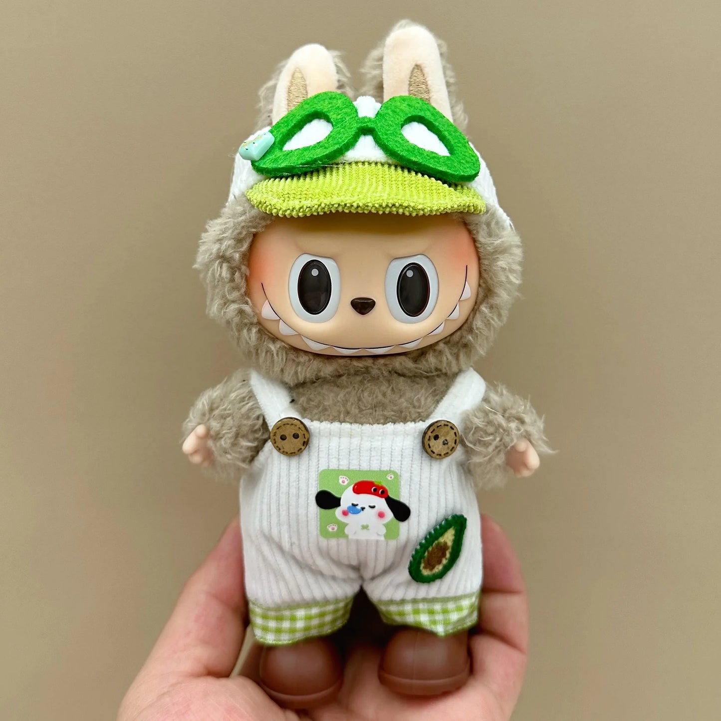 15-17CM Labubu Doll Clothes – Mini Plush Cotton Outfits for I, II, III Dolls, Party & Gift Accessories
