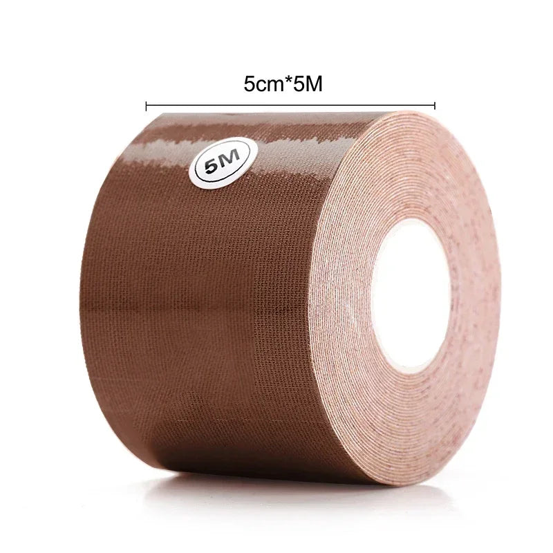 5M Invisible Breast Lift Tape for Women – Push Up Adhesive Bra Roll & Nipple Covers Pasties