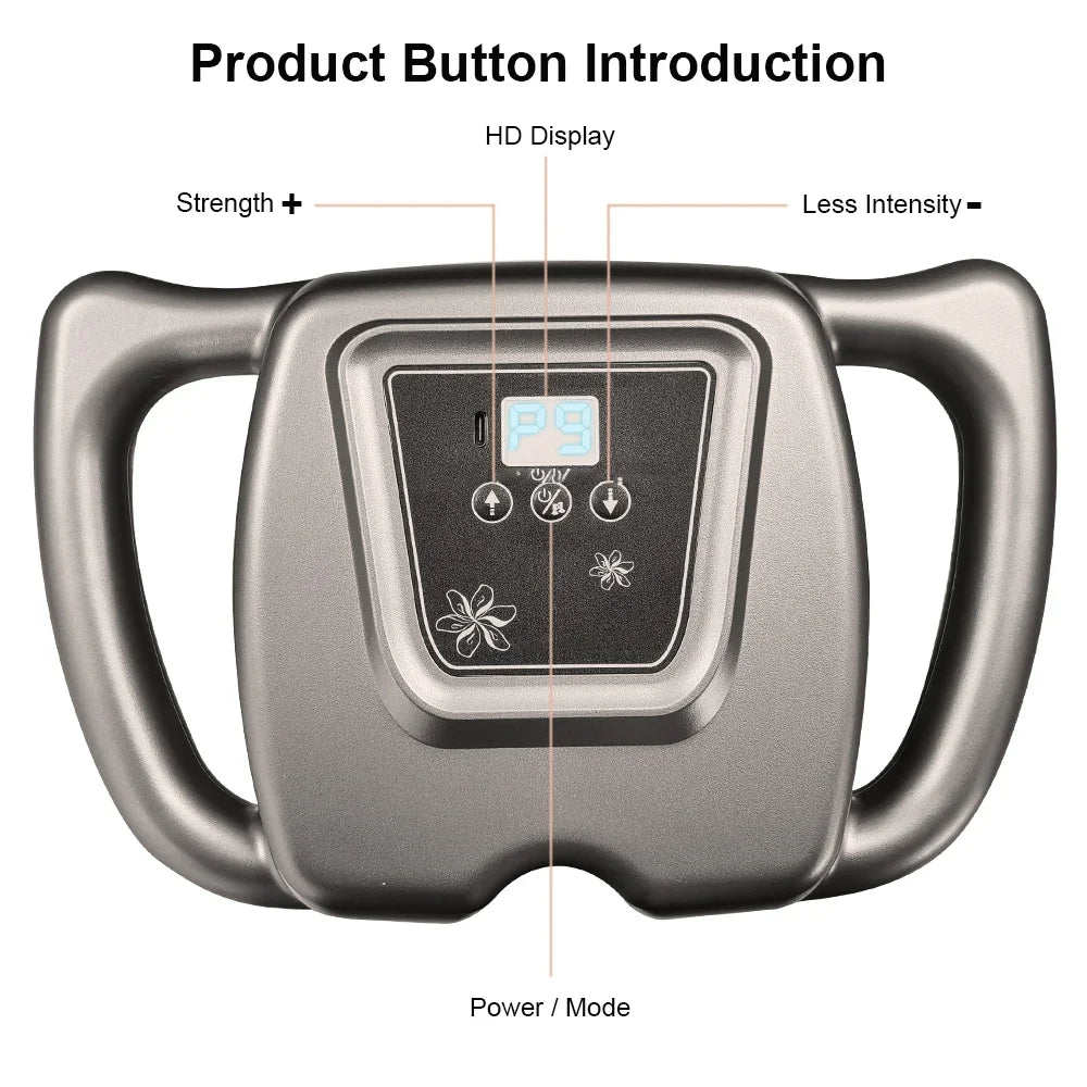 Fascia Gun Muscle Massager – High-Frequency Electric Massage Gun for Back, Shoulders, Legs & Waist, Professional Body Relaxation