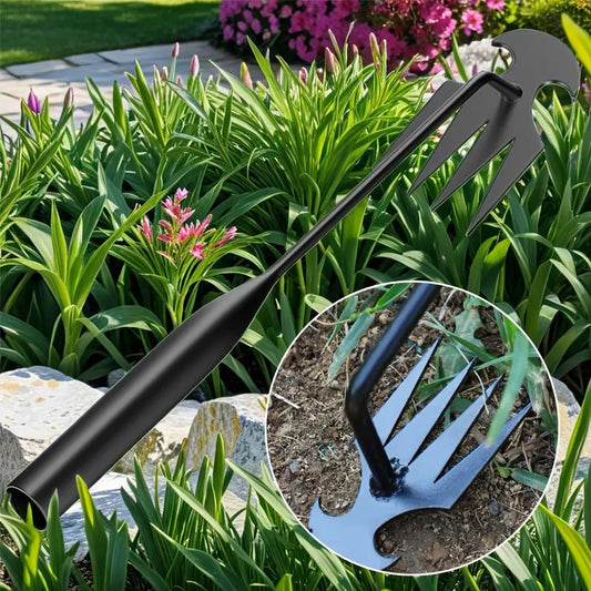 Garden Hand Hoe Weeding Tool – Agricultural Farming & Gardening Supplies for Weed Removal, Soil Cultivation & Farm Use Accessories